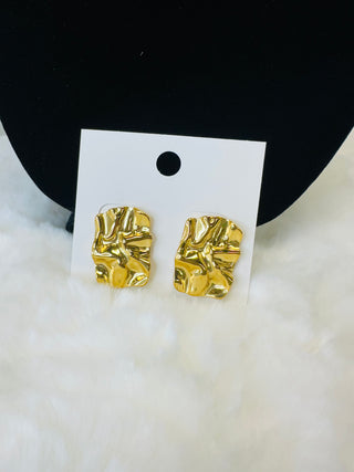 Jennifer Gold Earrings-Earrings-ChanSutt-Motis & Co Boutique, Women's Fashion Boutique in Carthage, Missouri