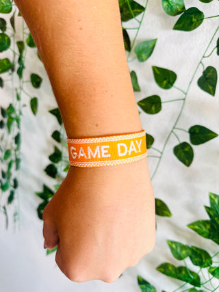 Gold Game Day Bracelet-Bracelets-MOTIS-Motis & Co Boutique, Women's Fashion Boutique in Carthage, Missouri