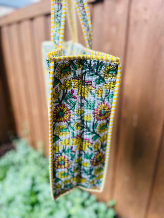 Quilted Tote Bags-Handbags-Motis & CO-Motis & Co Boutique, Women's Fashion Boutique in Carthage, Missouri