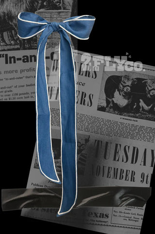 Trail Knot Denim Twilly Scarf-Scarf-2 Fly-Motis & Co Boutique, Women's Fashion Boutique in Carthage, Missouri