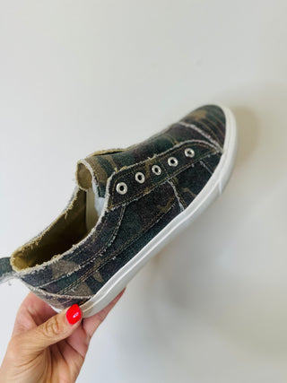 Corkys Babalu Camo Slip-On Sneakers-Sneakers-Corkys-Motis & Co Boutique, Women's Fashion Boutique in Carthage, Missouri