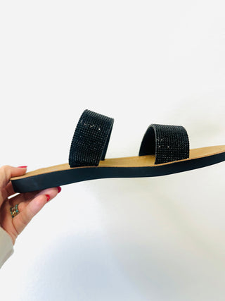 Corky's Black Jubilee Slip On Sandal-Sandals-Motis-Motis & Co Boutique, Women's Fashion Boutique in Carthage, Missouri