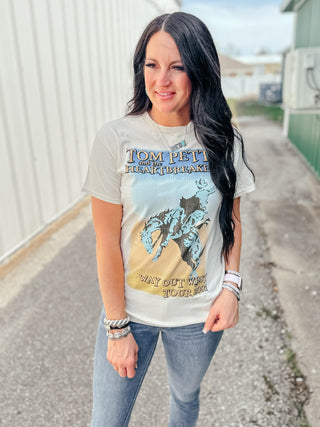 Tom Petty Way Out West Band Tee-Graphic Tees-Prince Peter Collection-Motis & Co Boutique, Women's Fashion Boutique in Carthage, Missouri