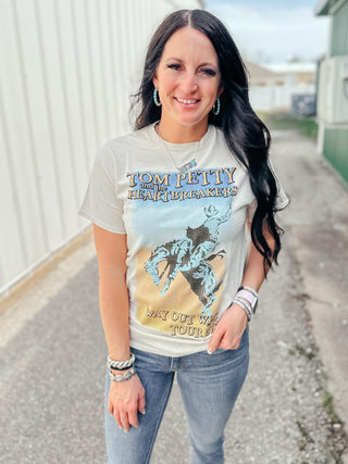 Tom Petty Way Out West Band Tee-Graphic Tees-Prince Peter Collection-Motis & Co Boutique, Women's Fashion Boutique in Carthage, Missouri