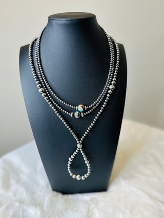 Authentic Sterling Silver Pearl & Spiny Oyster Necklace | The Oyster-Necklaces-Bijoux-Motis & Co Boutique, Women's Fashion Boutique in Carthage, Missouri