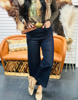 Danny Dark Washed Cropped Jeans-Jeans-ee: some-Motis & Co Boutique, Women's Fashion Boutique in Carthage, Missouri