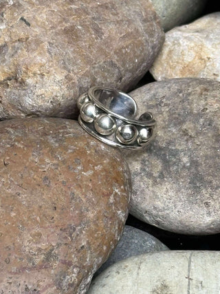Authentic Sterling Silver Adjustable Stacker Ring-Rings-Touch of Gallop-Motis & Co Boutique, Women's Fashion Boutique in Carthage, Missouri