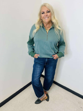 Burt High Rise Risen Barrel Jeans-jeans-Risen-Motis & Co Boutique, Women's Fashion Boutique in Carthage, Missouri
