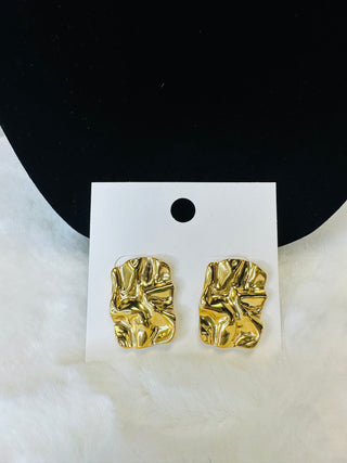 Jennifer Gold Earrings-Earrings-ChanSutt-Motis & Co Boutique, Women's Fashion Boutique in Carthage, Missouri
