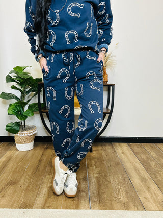 Colt Western Horseshoe Jogger Set-Sets-Taelynn-Motis & Co Boutique, Women's Fashion Boutique in Carthage, Missouri