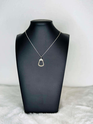 Stirrup Sterling Silver Necklace