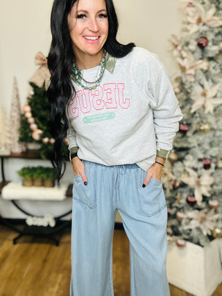 Jesus Reason for the Season Sweatshirt-graphic Sweatshirt-La Mousey-Motis & Co Boutique, Women's Fashion Boutique in Carthage, Missouri