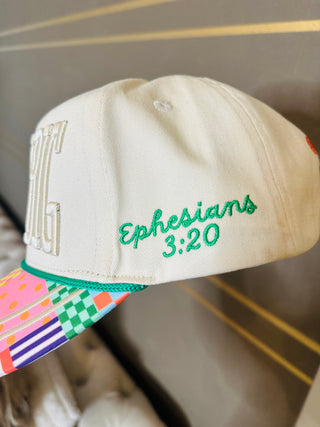 Pray Big Colorful Hat-Hats-Poppy & Pine-Motis & Co Boutique, Women's Fashion Boutique in Carthage, Missouri