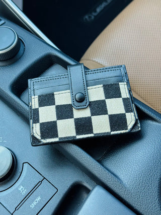 Checkmate Card Holder Wallet-Handbags-Kaydee Lynn-Motis & Co Boutique, Women's Fashion Boutique in Carthage, Missouri