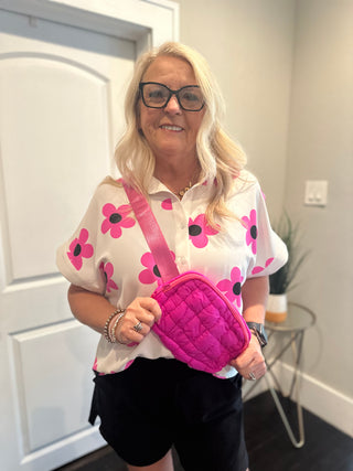 Everywhere Quilted Puff Belt Bag-Handbags-Kaydee Lynn-Motis & Co Boutique, Women's Fashion Boutique in Carthage, Missouri