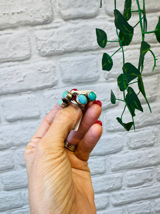 Eli Handmade Kingman Turquoise Ring-Rings-Motis & CO-Motis & Co Boutique, Women's Fashion Boutique in Carthage, Missouri
