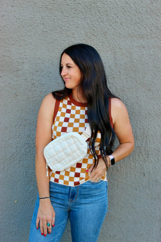Everywhere Quilted Puff Belt Bag-Handbags-Kaydee Lynn-Motis & Co Boutique, Women's Fashion Boutique in Carthage, Missouri