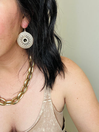 Chicago Chunky Gold Necklace-Necklaces-Carol Su-Motis & Co Boutique, Women's Fashion Boutique in Carthage, Missouri