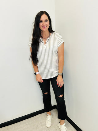 Rance Black Cropped Destressed Jean-Jeans-Zenana-Motis & Co Boutique, Women's Fashion Boutique in Carthage, Missouri