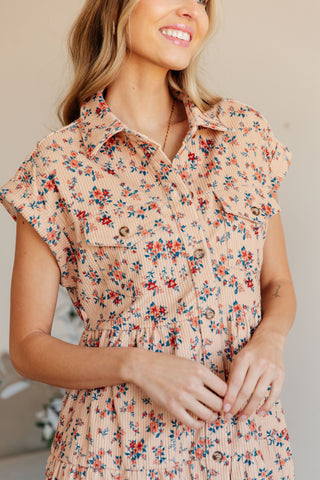 Anywhere You Go I'll Be Collared Dress-Dresses-Ave-Motis & Co Boutique, Women's Fashion Boutique in Carthage, Missouri