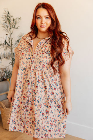 Anywhere You Go I'll Be Collared Dress-Dresses-Ave-Motis & Co Boutique, Women's Fashion Boutique in Carthage, Missouri