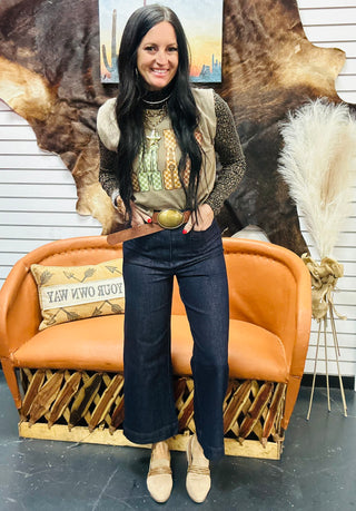 Danny Dark Washed Cropped Jeans-Jeans-ee: some-Motis & Co Boutique, Women's Fashion Boutique in Carthage, Missouri