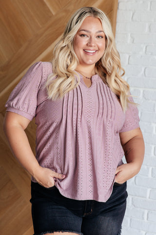 Best Chance Pleat Front Blouse-Tops-Ave Shops-Motis & Co Boutique, Women's Fashion Boutique in Carthage, Missouri