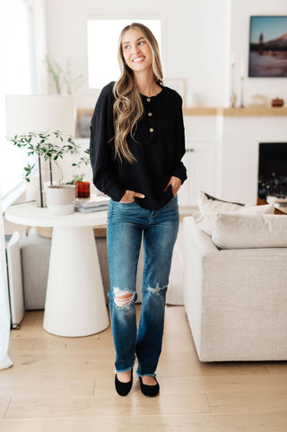 Better Than Best Henley Top-Long Sleeves-Ave Shops-Motis & Co Boutique, Women's Fashion Boutique in Carthage, Missouri