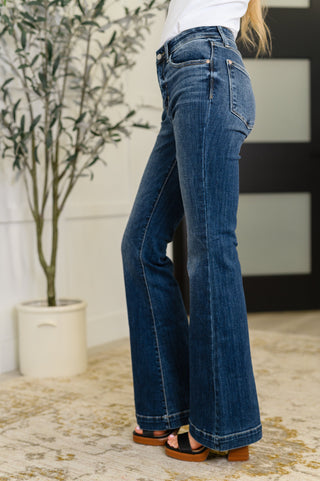 Bonnie High Waist Trouser Flare-Jeans-Ave Shops-Motis & Co Boutique, Women's Fashion Boutique in Carthage, Missouri