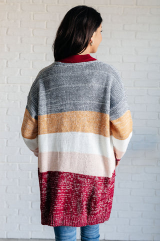 Bring the Warmth Color Block Cardigan-Cardigans-Ave Shops-Motis & Co Boutique, Women's Fashion Boutique in Carthage, Missouri