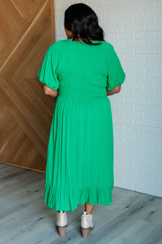 Catch a Cloud and Pin it Down Smocked Bodice Dress-Dresses-Ave Shops-Motis & Co Boutique, Women's Fashion Boutique in Carthage, Missouri