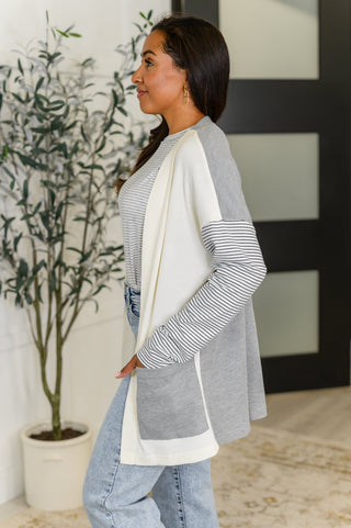 Consider it So Color Block Cardigan-Cardigans-Ave Shops-Motis & Co Boutique, Women's Fashion Boutique in Carthage, Missouri
