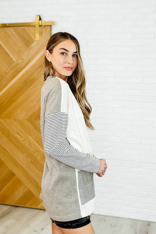Consider it So Color Block Cardigan-Cardigans-Ave Shops-Motis & Co Boutique, Women's Fashion Boutique in Carthage, Missouri