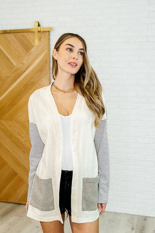 Consider it So Color Block Cardigan-Cardigans-Ave Shops-Motis & Co Boutique, Women's Fashion Boutique in Carthage, Missouri