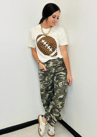Billy Camouflage Barrel Jeans-Jeans-Blue Velvet-Motis & Co Boutique, Women's Fashion Boutique in Carthage, Missouri