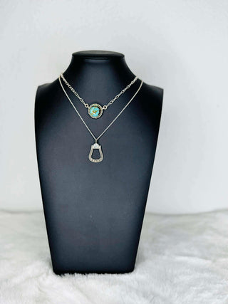 Stirrup Sterling Silver Necklace