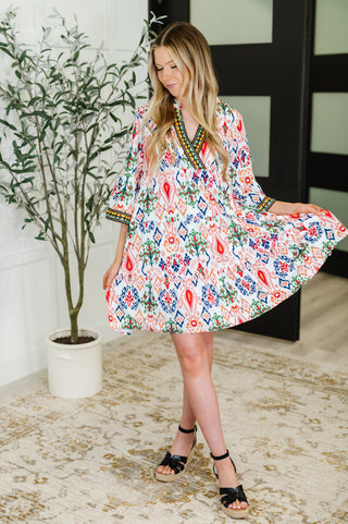 Depend on Me Boho Tiered Dress-Dresses-Ave Shops-Motis & Co Boutique, Women's Fashion Boutique in Carthage, Missouri