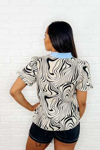 Don't Want to Wait Zebra Print Top-Womens-Ave Shops-Motis & Co Boutique, Women's Fashion Boutique in Carthage, Missouri
