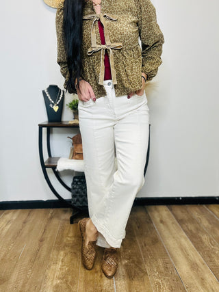 Kevin Tummy Control Wide Leg Ivory-jeans-Risen-Motis & Co Boutique, Women's Fashion Boutique in Carthage, Missouri