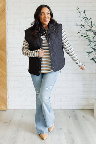 East Coast Breeze Striped Top-Long Sleeves-Ave Shops-Motis & Co Boutique, Women's Fashion Boutique in Carthage, Missouri