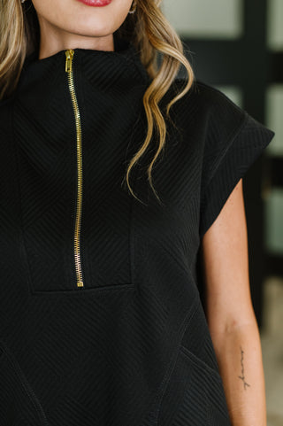Easy Hustle High Neck Dress in Black-Dresses-Ave Shops-Motis & Co Boutique, Women's Fashion Boutique in Carthage, Missouri