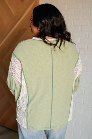 Elemental My Dear Patchwork Top-Long Sleeves-Ave Shops-Motis & Co Boutique, Women's Fashion Boutique in Carthage, Missouri