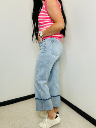 Marley Light Wash Straight Judy Blue Jeans-jeans-Judy Blue-Motis & Co Boutique, Women's Fashion Boutique in Carthage, Missouri