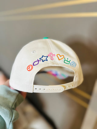 Pray Big Colorful Hat-Hats-Poppy & Pine-Motis & Co Boutique, Women's Fashion Boutique in Carthage, Missouri