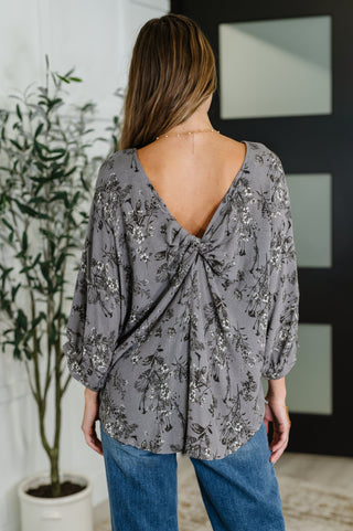 Falling in Deep Crinkle Woven Blouse Dune Grey-Long Sleeves-Ave Shops-Motis & Co Boutique, Women's Fashion Boutique in Carthage, Missouri