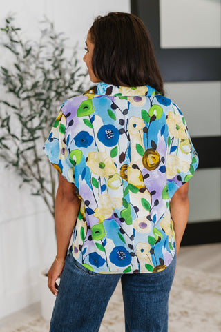 Fielding Questions Floral Top-Womens-Ave Shops-Motis & Co Boutique, Women's Fashion Boutique in Carthage, Missouri