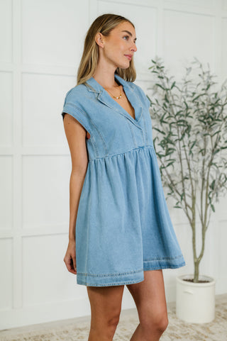 First Rodeo Denim Dress-Dresses-Ave Shops-Motis & Co Boutique, Women's Fashion Boutique in Carthage, Missouri