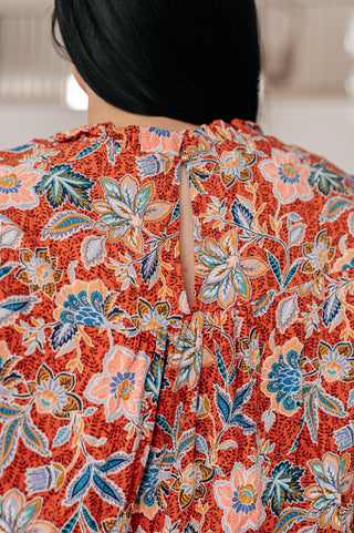 Floral Delight Blouse-Long Sleeves-Ave Shops-Motis & Co Boutique, Women's Fashion Boutique in Carthage, Missouri