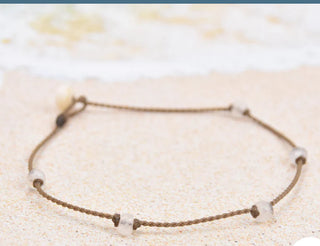 Authentic Moonstone Princess Anklet-Bracelets-MOTIS-Motis & Co Boutique, Women's Fashion Boutique in Carthage, Missouri