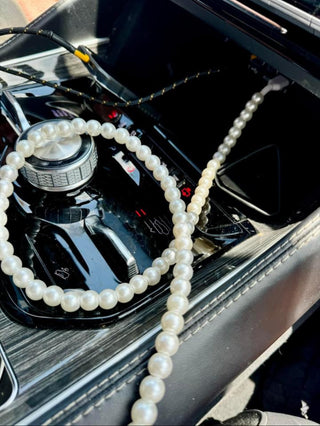 Pearl Beaded Phone Charger-Phone Accessories-Kaydee Lynn-Motis & Co Boutique, Women's Fashion Boutique in Carthage, Missouri